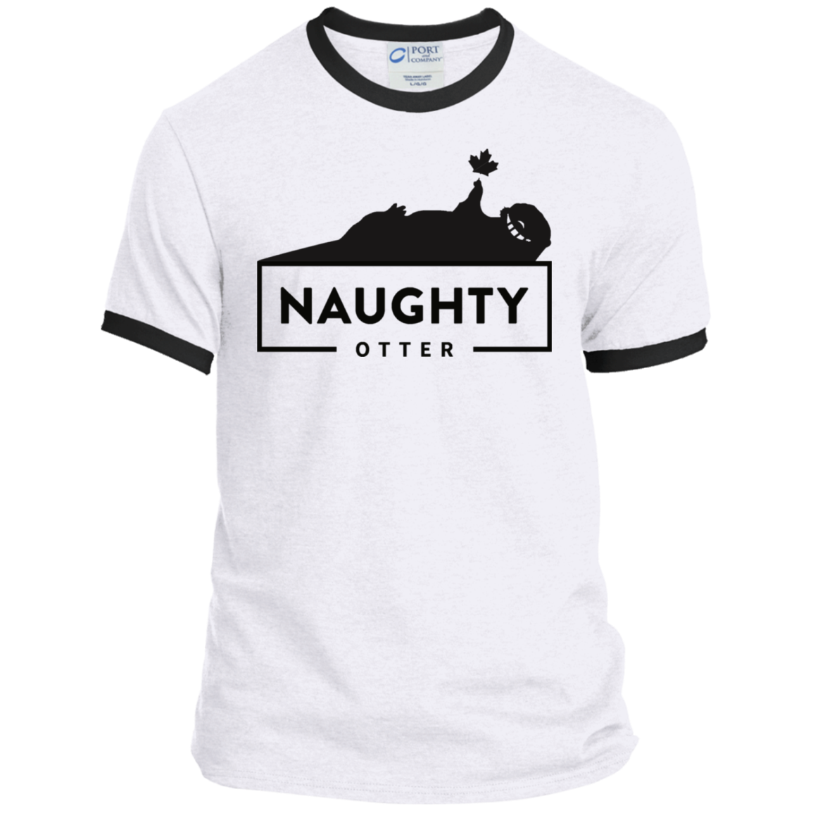 Naughty Ringer Tee