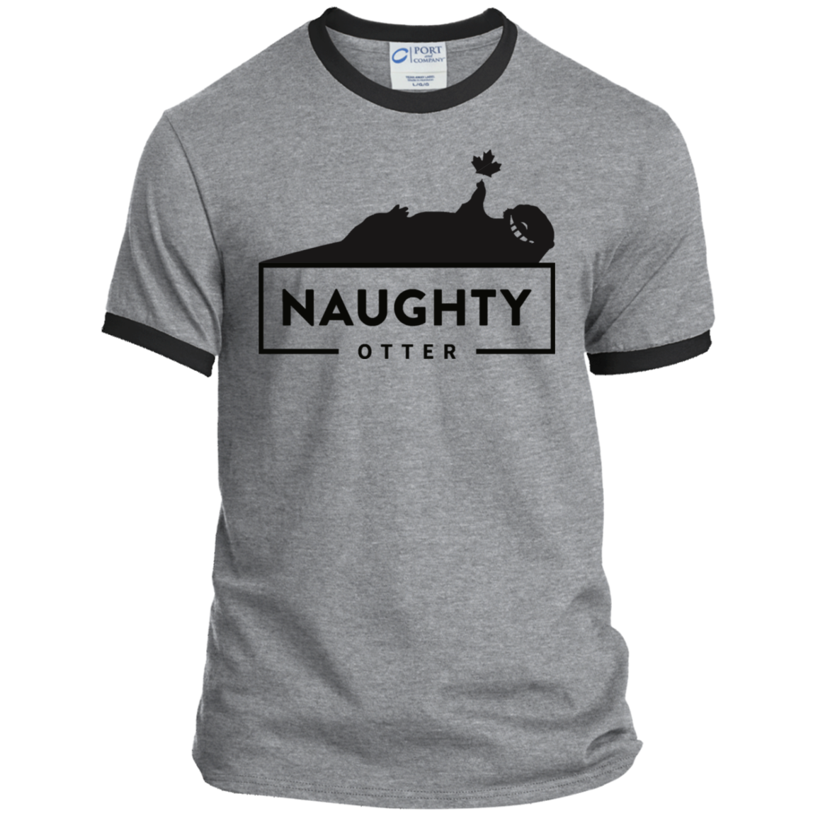 Naughty Ringer Tee